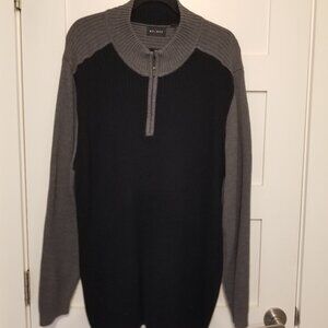 Men's Axcess Long Sleeve Ribbed Mock Neck Sweater - XLT